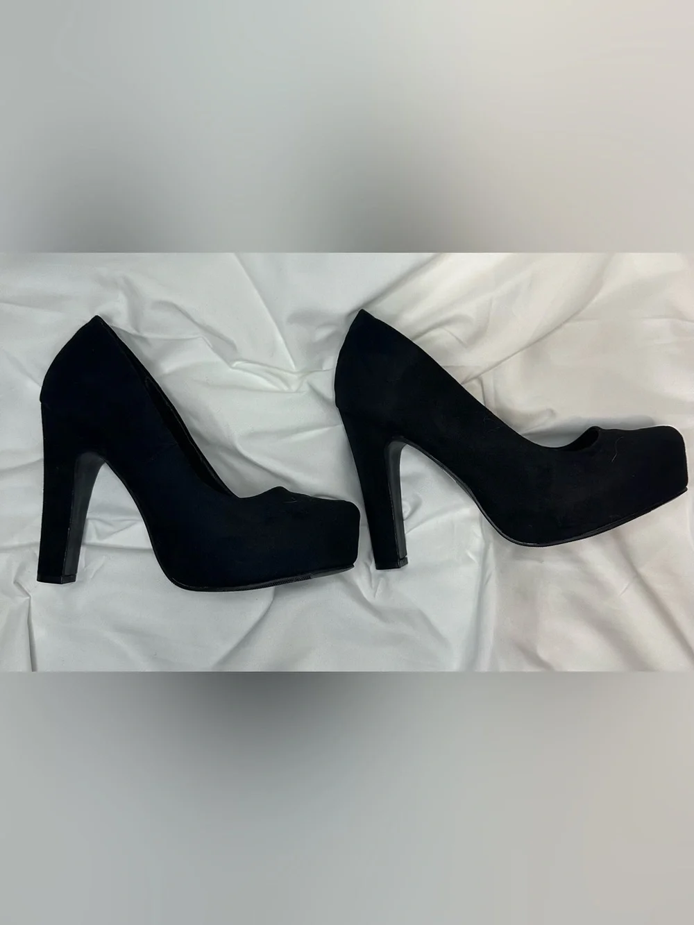 Torrid Black Platform High Heel Pumps Shoes size 9WW